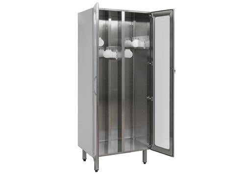 Tall cabinets for endoscopes